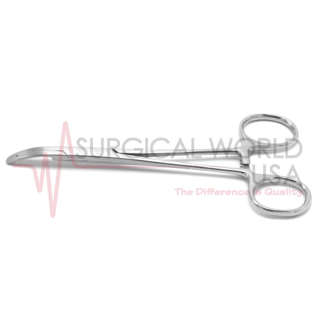 Micro Dermal Anchor Hemostat Forceps for Dermal Tops Holder – Autoclavable Clamp Tool