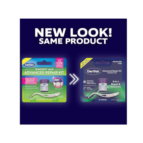 Lost Filling Repair Kit - Dental Temporary Cement for Tooth Restoration