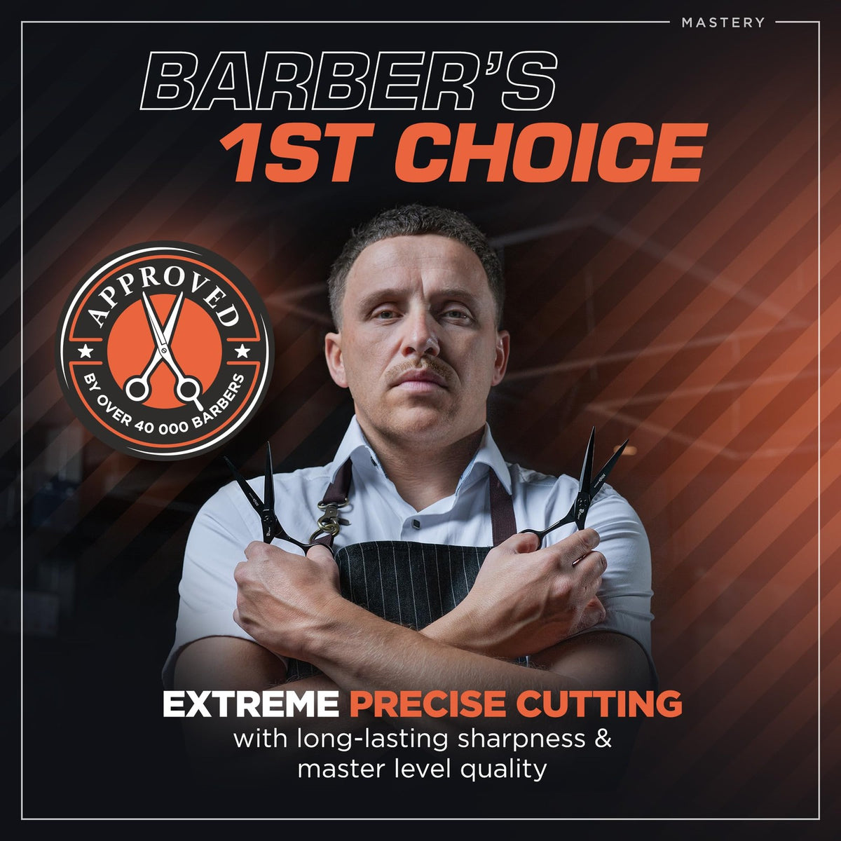 Professional Hair Cutting Scissors 5.5 inch Precision Surgical Steel