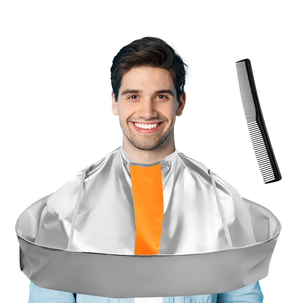 Professional Hair Cutting Cape for Men Salon Barber & Home Use