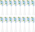 16 Pack Replacement Toothbrush Heads for Philips Sonicare - Soft Bristles & Indicator