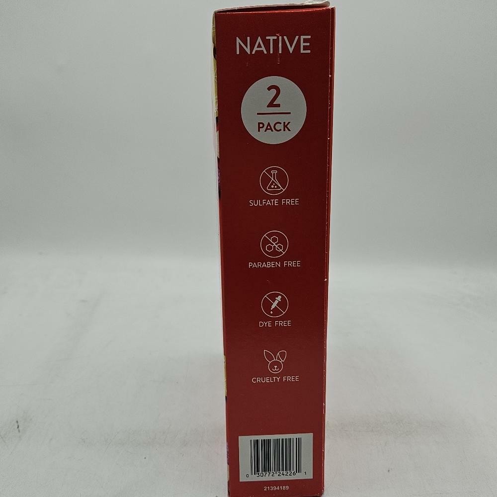 Native Holiday Body Wash 2 Pack 18oz Sugar Cookie & Gumdrop Scented