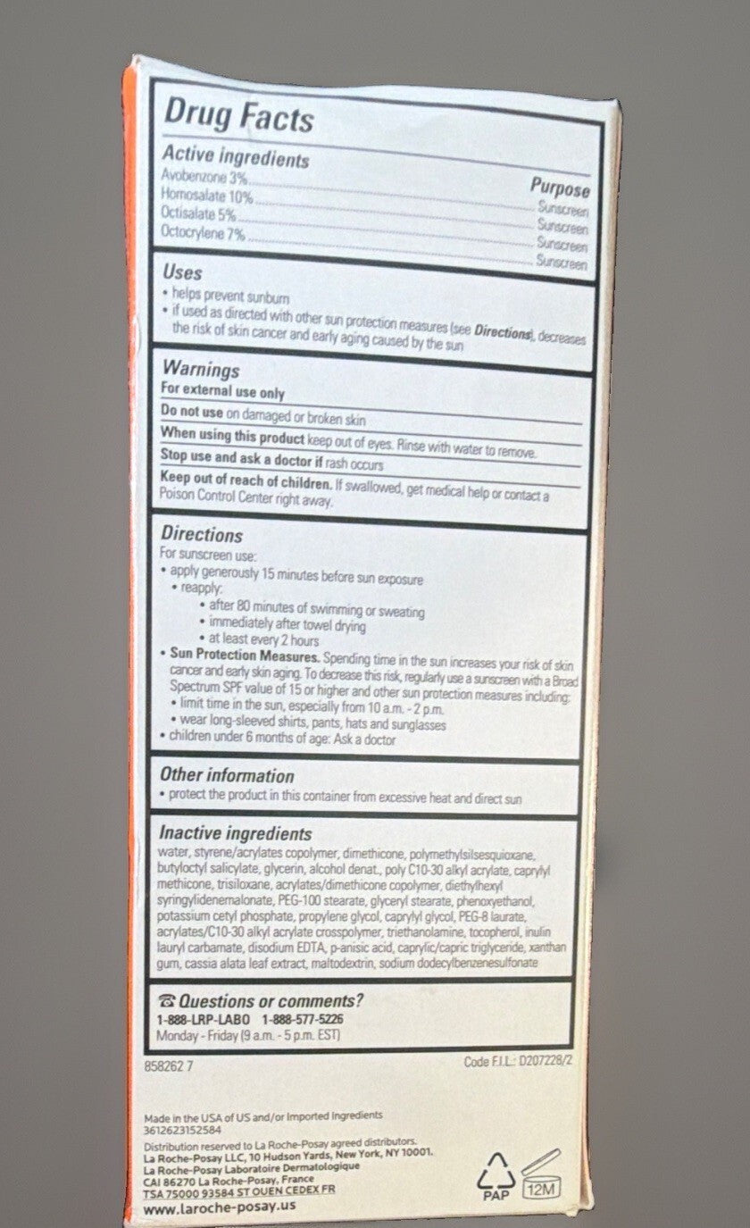 La Roche-Posay Anthelios SPF 60 Melt-In Milk Sunscreen 5oz Face & Body