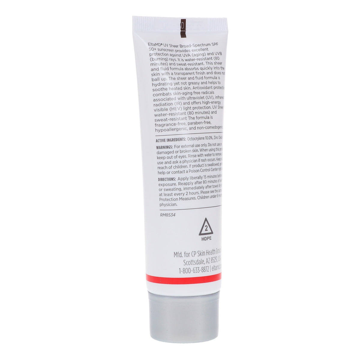 EltaMD UV Sheer Broad-Spectrum SPF 50+ Facial Sunscreen 1.7 oz