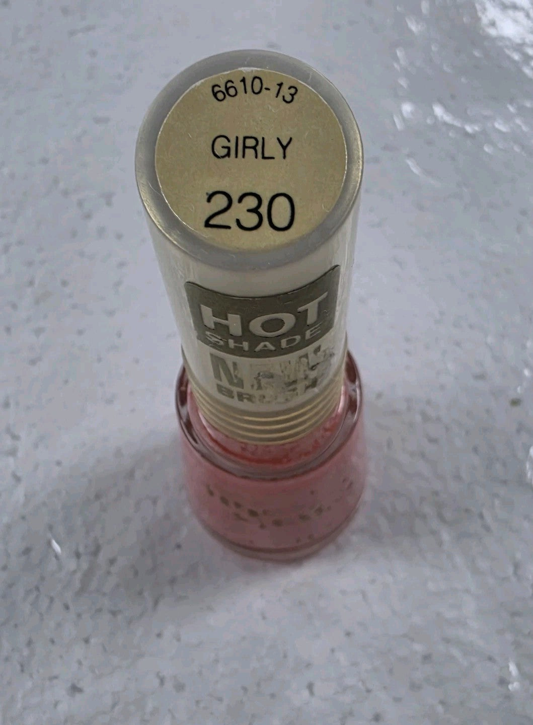 Vintage Revlon Top Speed Nail Polish Shade Girly Limited Edition