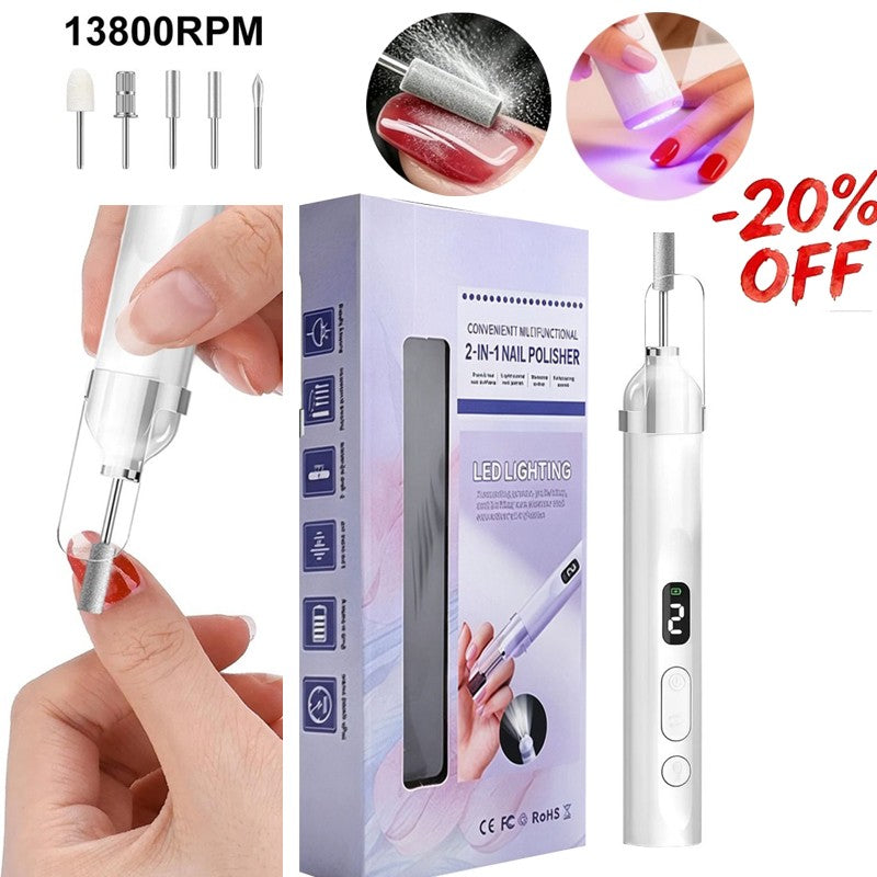 Electric Nail Grinder for Thick Toenails Manicure Pedicure Set