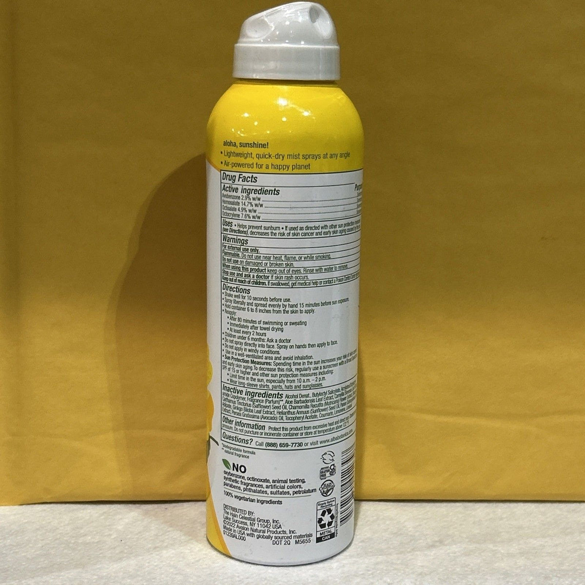 Hawaiian Coconut Sunscreen Spray SPF 30 Broad Spectrum 2-Pack, Reef Friendly, Water-Resistant