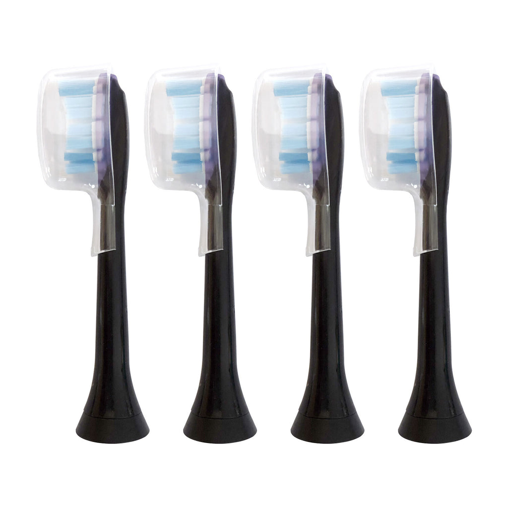 4-Pack Sonicare DiamondClean Smart G3 Black Replacement Brush Heads