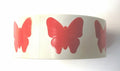Butterfly Tanning Bed Stickers Butterfly 1000 Pack Red Nature Decor