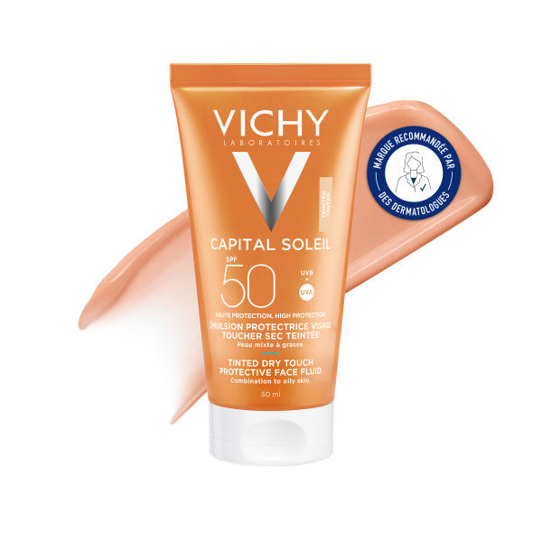 SPF50+ Tinted Sunscreen for Oily Skin - Matte Finish, Broad Spectrum Protection