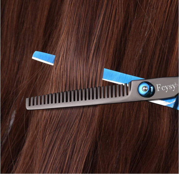 Professional Barber Kit with Scissors Cape and Accessories for Haircutting