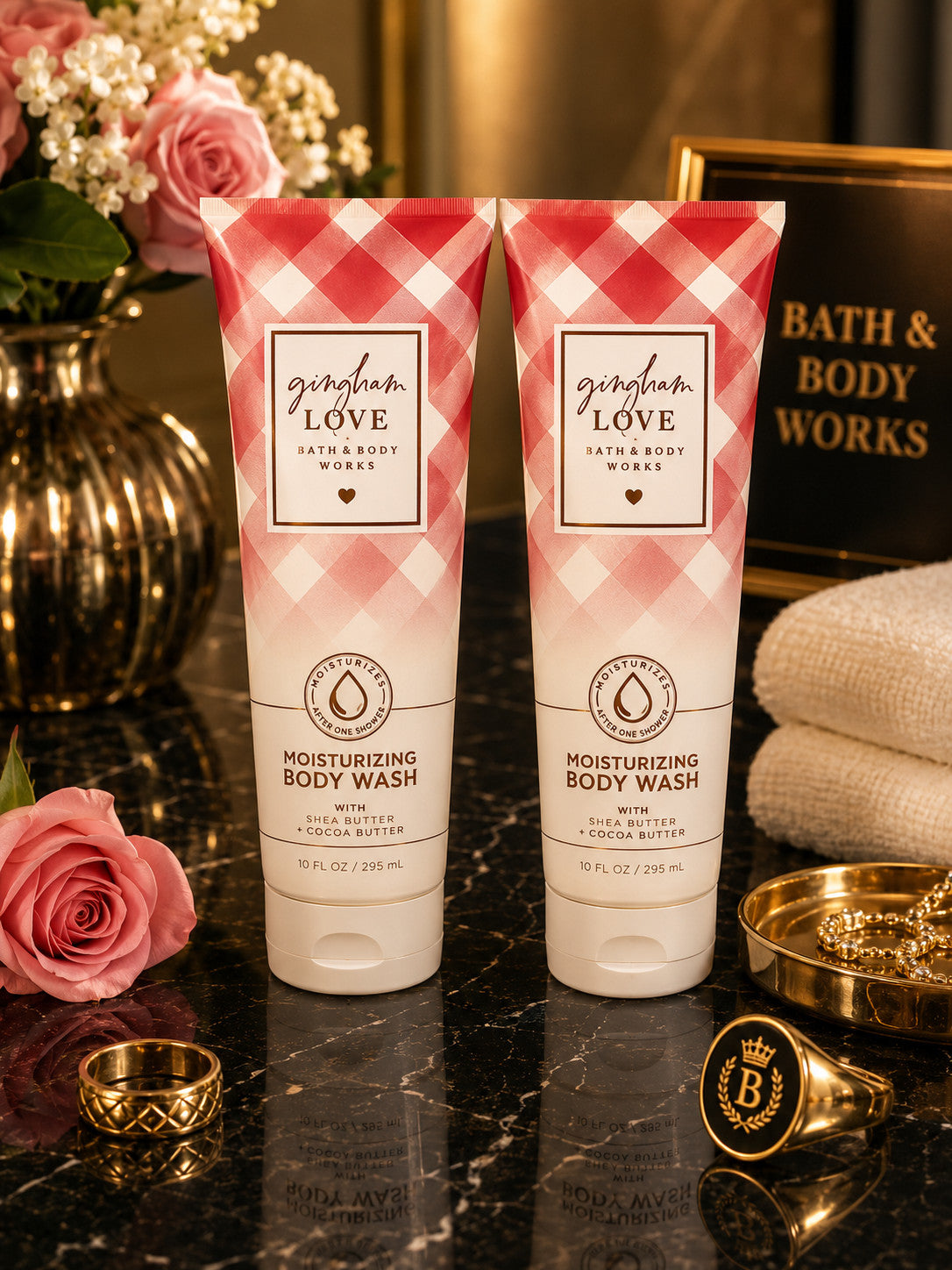 Gingham Love Moisturizing Body Wash 10 oz by Bath & Body Works