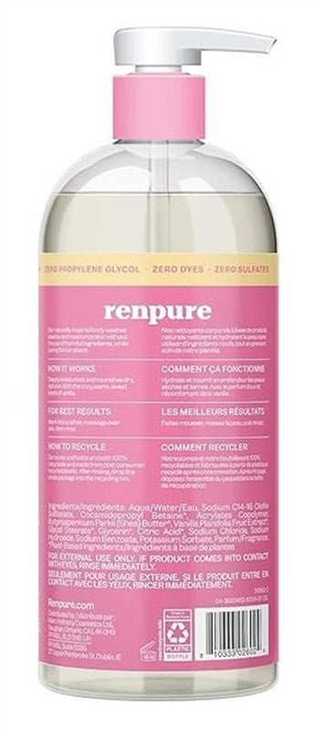 Moisturizing Shea Butter & Vanilla Body Wash - 24 Ounce, 2 Pack