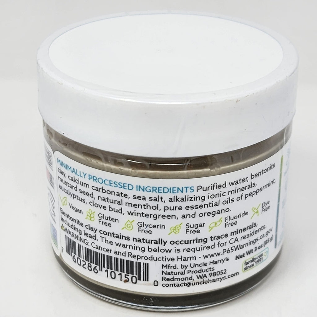 Alkalizing Mineral Toothpaste Peppermint Fluoride-Free 3 oz Tube