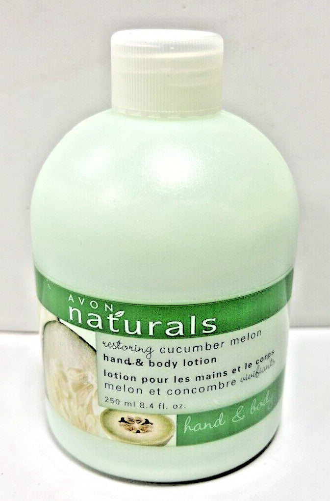 Avon Naturals Cucumber Melon Hand & Body Lotion with Pump - 8.4 oz