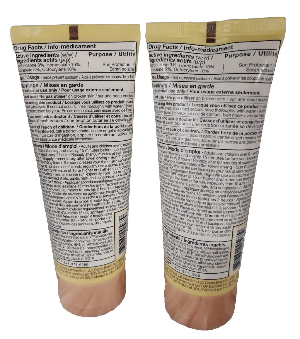 Sun Bum SPF 50 Face Sunscreen Lotion 88ml - Hydrating Sun Protection