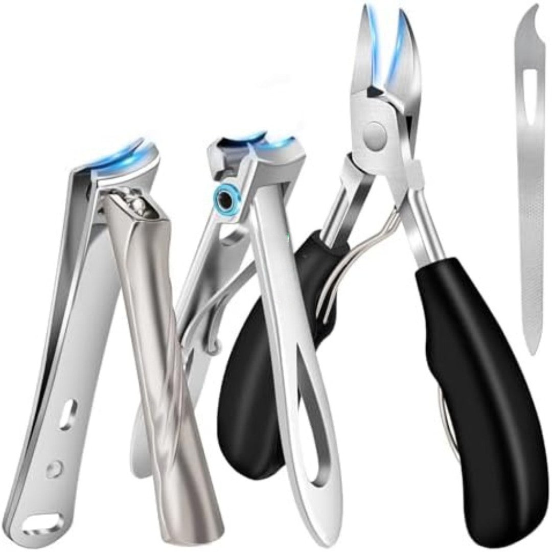 Heavy Duty Toenail Clippers for Seniors Thick Toenails Large Toe Nail Clippers Set