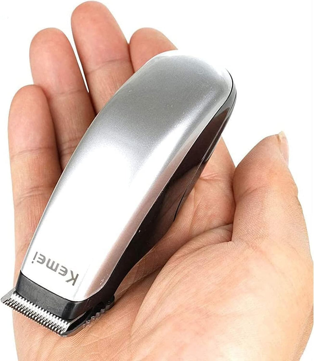 Mini Cordless Hair Trimmer Grooming Kit with Stainless Steel Blades - Travel Size