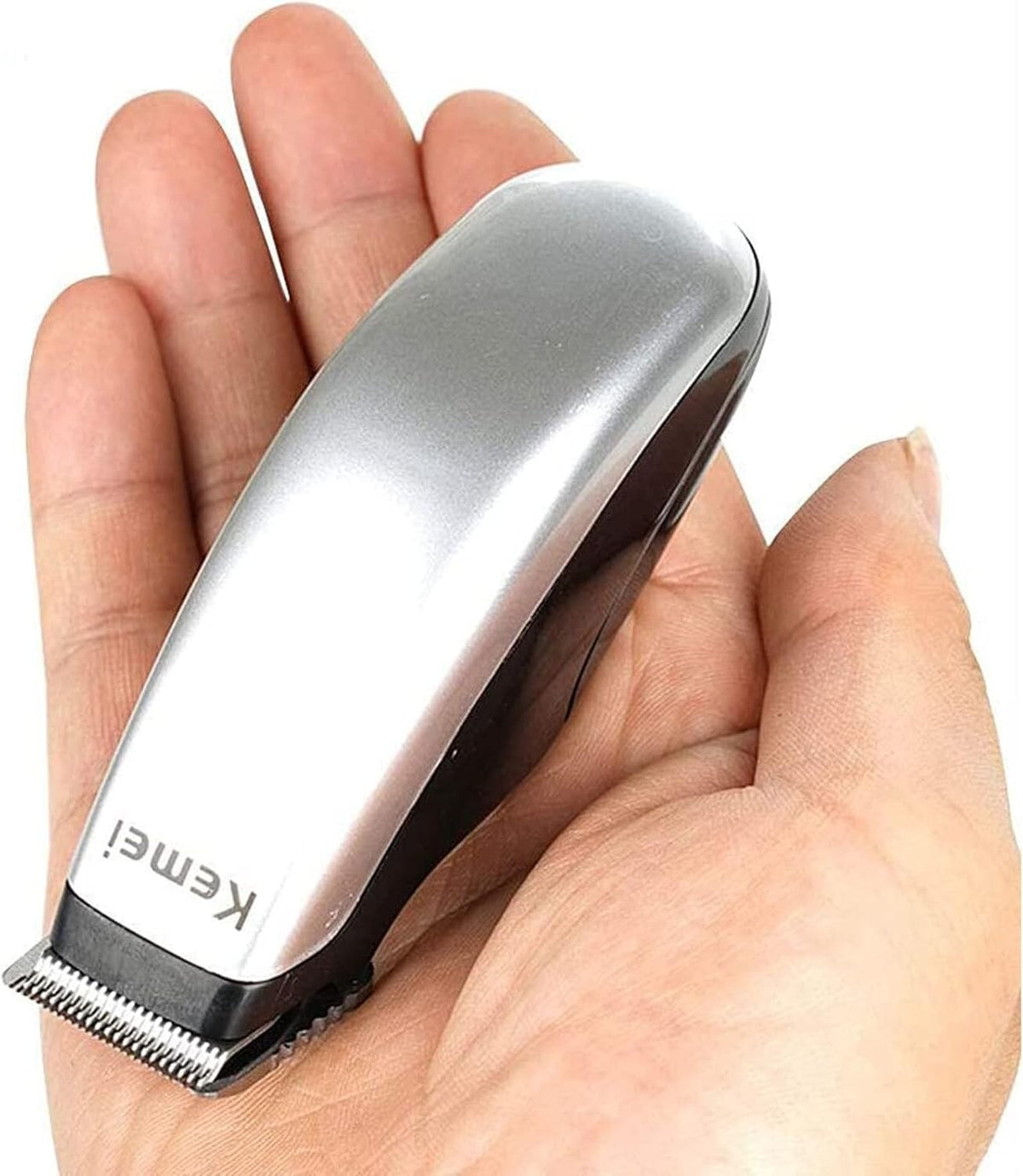 Mini Cordless Hair Trimmer Grooming Kit with Stainless Steel Blades - Travel Size