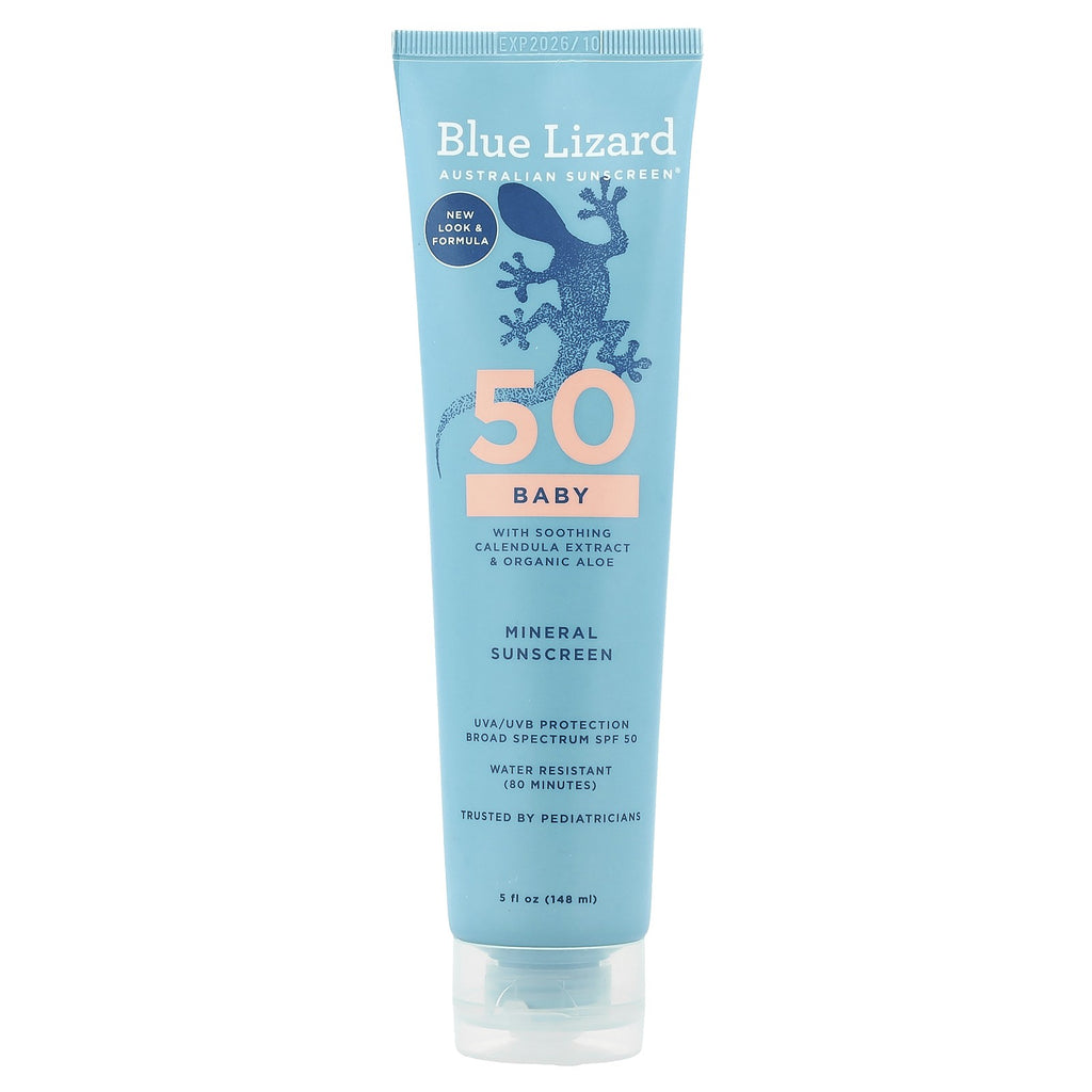 Baby Mineral Sunscreen SPF 50 - Water Resistant Broad Spectrum, 5 fl oz