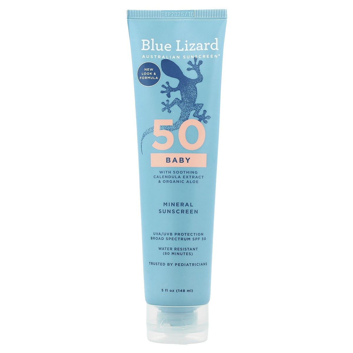 Baby Mineral Sunscreen SPF 50 - Water Resistant Broad Spectrum, 5 fl oz