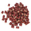 100 Pcs Extra Coarse Grit Nail Sanding Bands for Manicure Drill