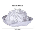 Professional Hair Cutting Cape with Adjustable Clips for Salons & Barbershops
