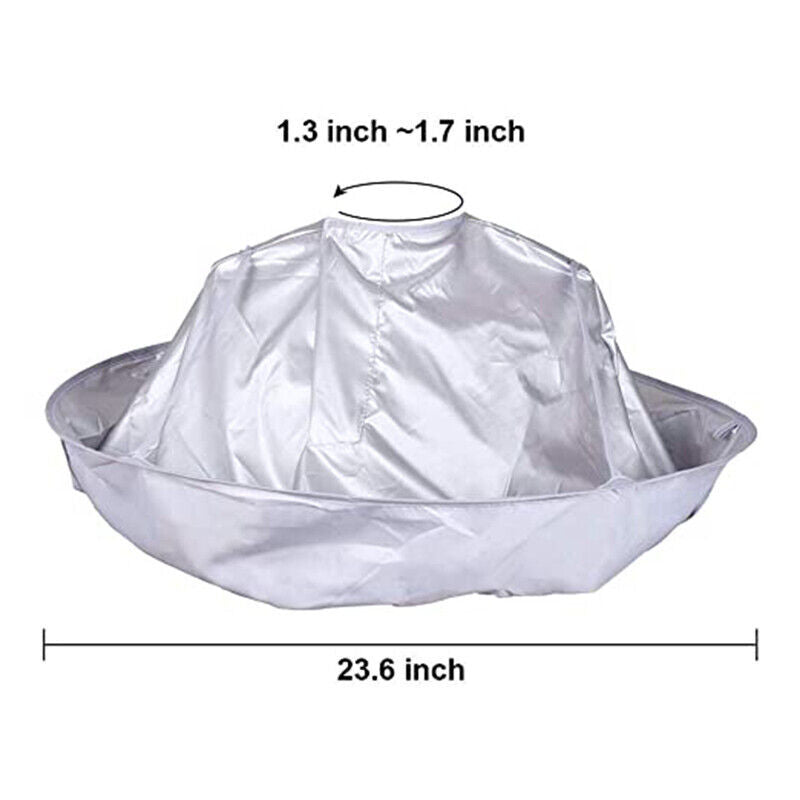 Professional Hair Cutting Cape with Adjustable Clips for Salons & Barbershops
