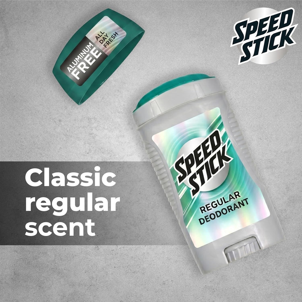 Men's Deodorant - 24H Odor Control, Aluminum-Free, 3 Ounce, 4 Pack