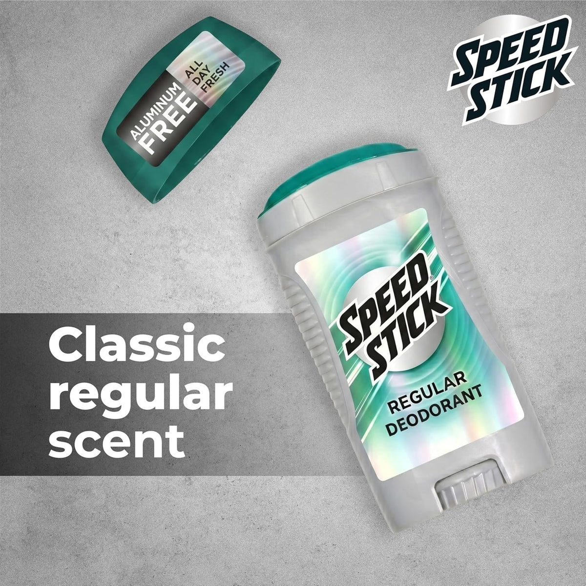 Men's Deodorant - 24H Odor Control, Aluminum-Free, 3 Ounce, 4 Pack