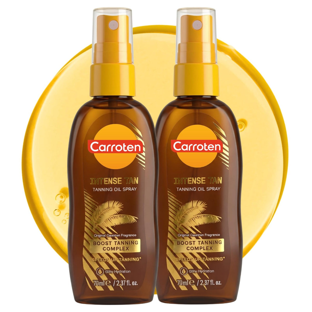 Tanning Oil Spray with Vitamin E & Coconut Oil - Water-Resistant Sun Accelerator