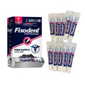 Denture Adhesive Tubes 50-Pack Travel Size 0.35 oz - Strong Hold & Comfort
