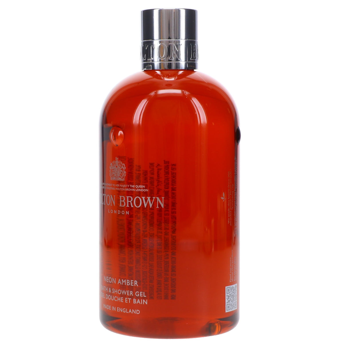 Neon Amber Bath & Shower Gel - 10 oz Moisturizing Body Cleanser