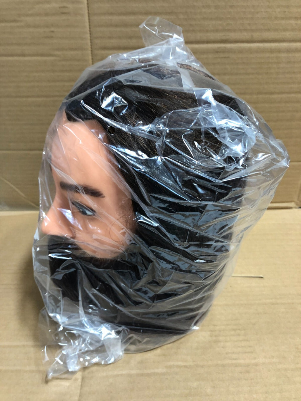 Mannequin Head for Hair Styling 18-20 Inch Human Hair Level 4 Open Box