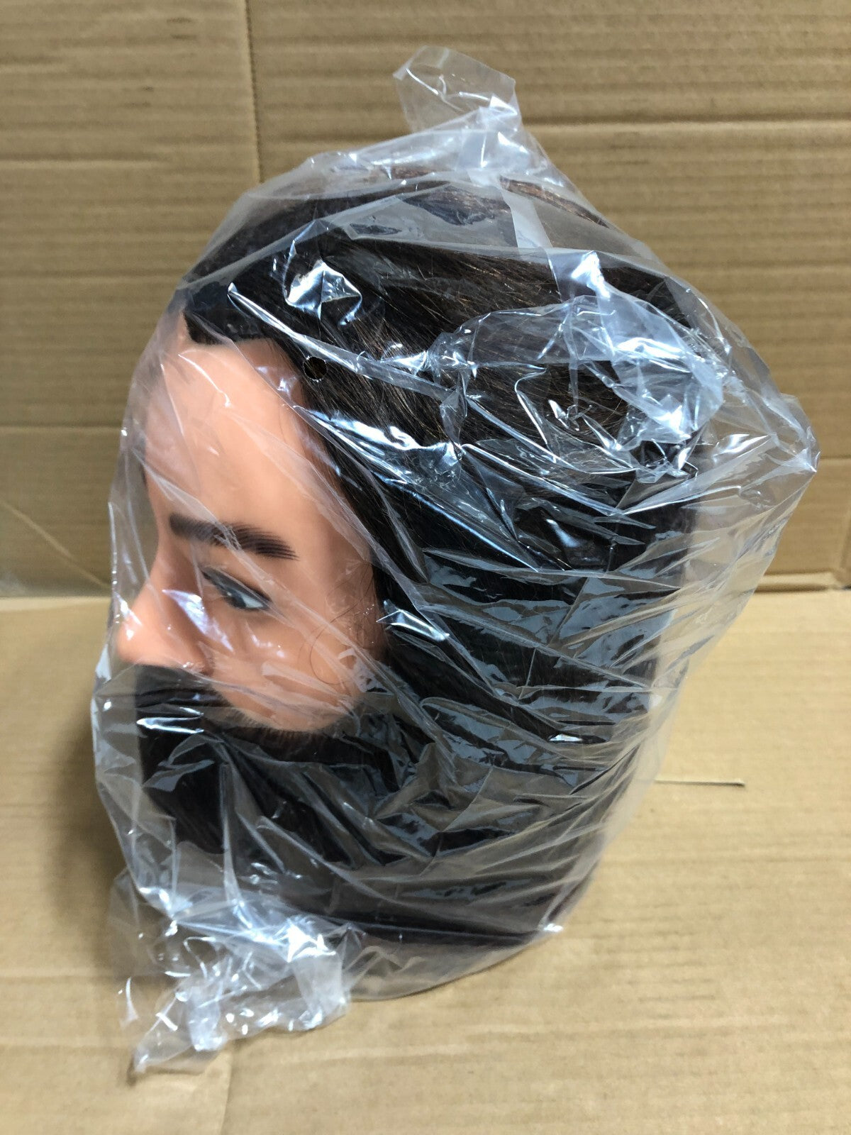 Mannequin Head for Hair Styling 18-20 Inch Human Hair Level 4 Open Box