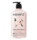 Hempz Juicy Peach Slices Body Moisturizer 17oz - Fresh, Fruity Scent