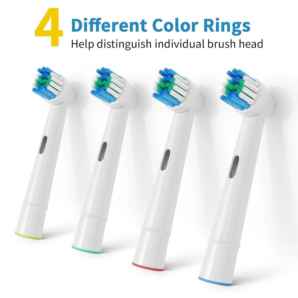 Electric Toothbrush Heads Compatible with Oral B Braun - Multi Pack Sizes