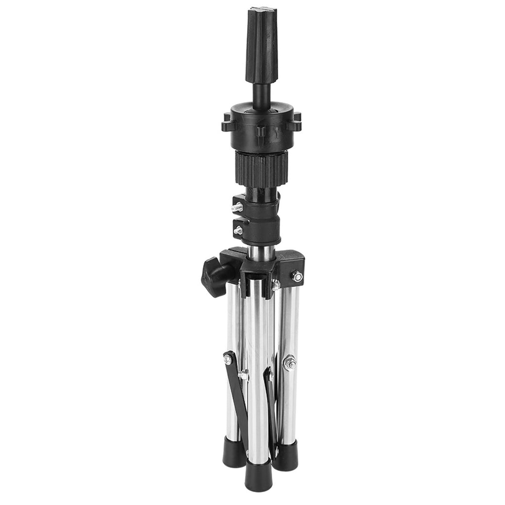 Adjustable Hairdressing Training Head Holder Tripod for Mannequin Head