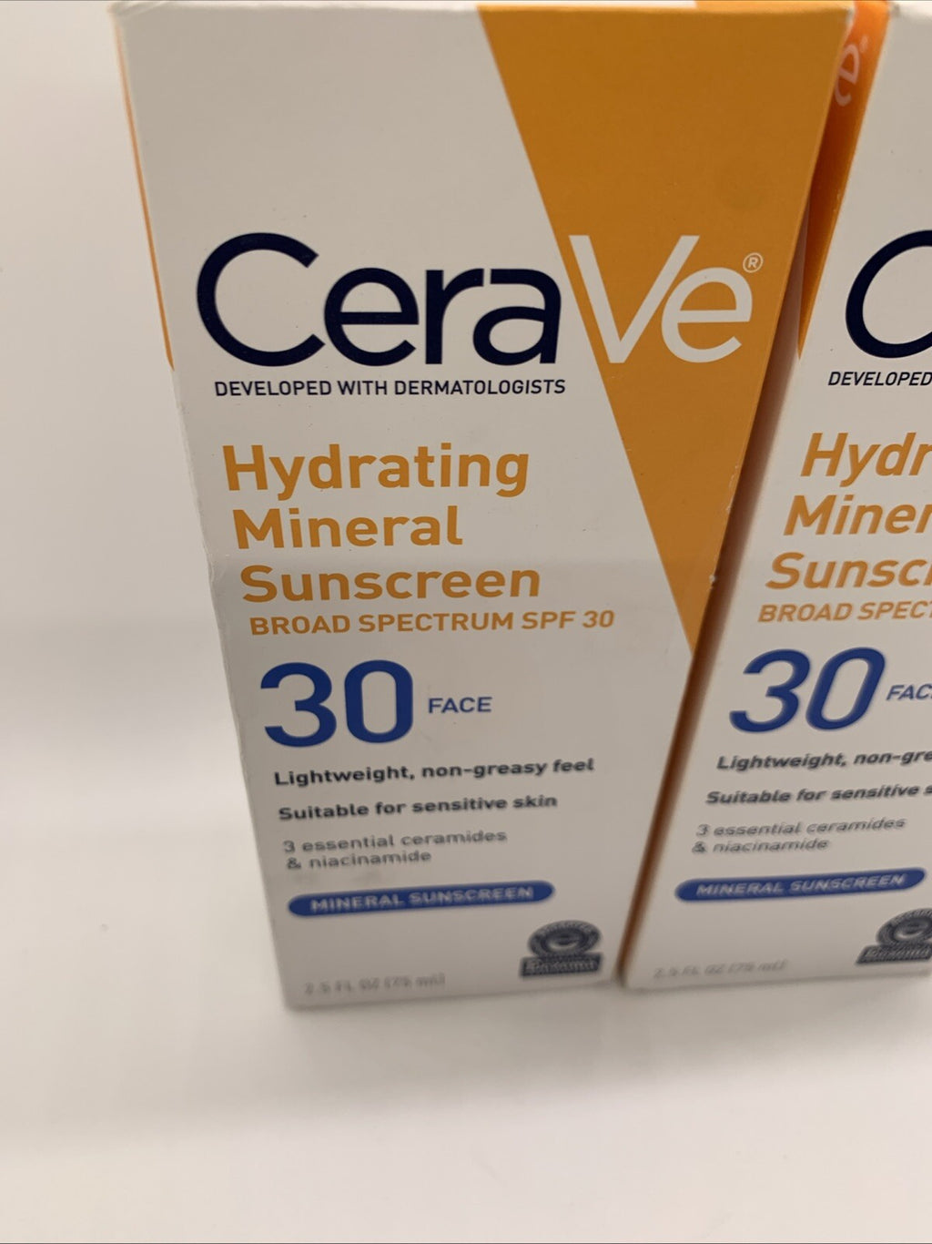 (2 Pack) Mineral Sunscreen SPF 30 Lightweight Hydrating Lotion - 2.5 oz