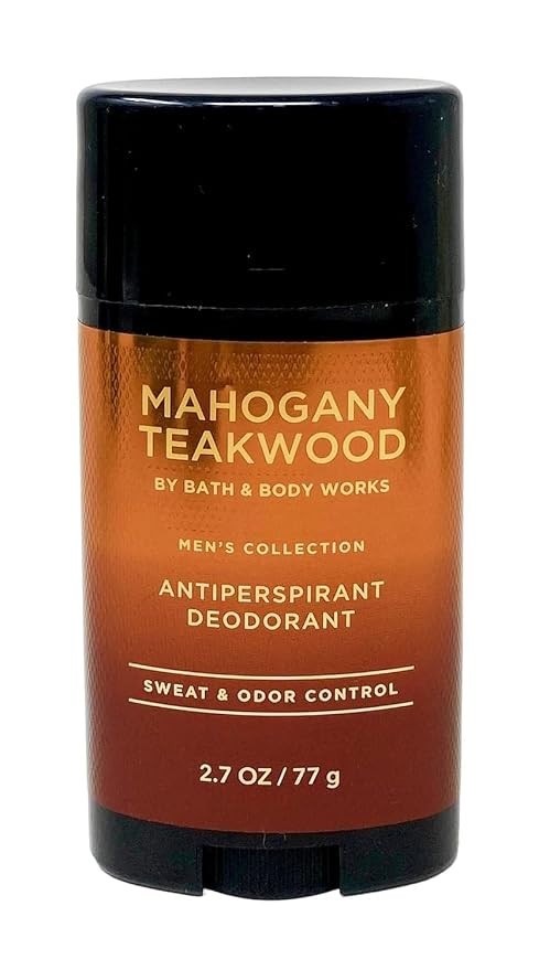 Bath & Body Works Mahogany Teakwood Antiperspirant Deodorant 2.7oz for Men
