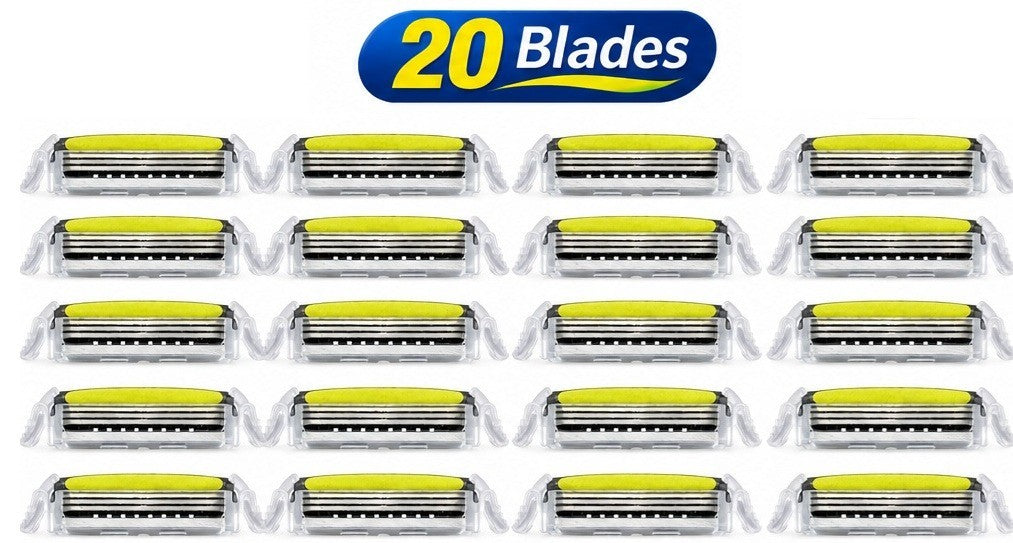 20 Pack Razor Blades Refills for Xtreme3 & Sub Zero Shaving Razors
