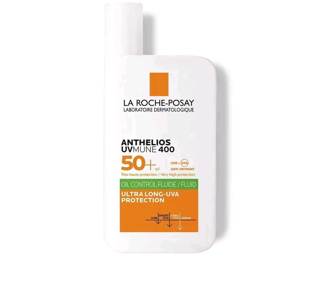 Oil Control Sunscreen SPF 50+ for Sensitive & Oily Skin - Matte Finish, Water Resistant