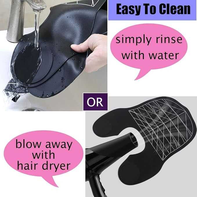 Hair Cutting Guide Collar Silicone Waterproof for Hair Stylists
