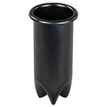 Tapered Appliance Holder for Salon Stations Black Desktop Insert
