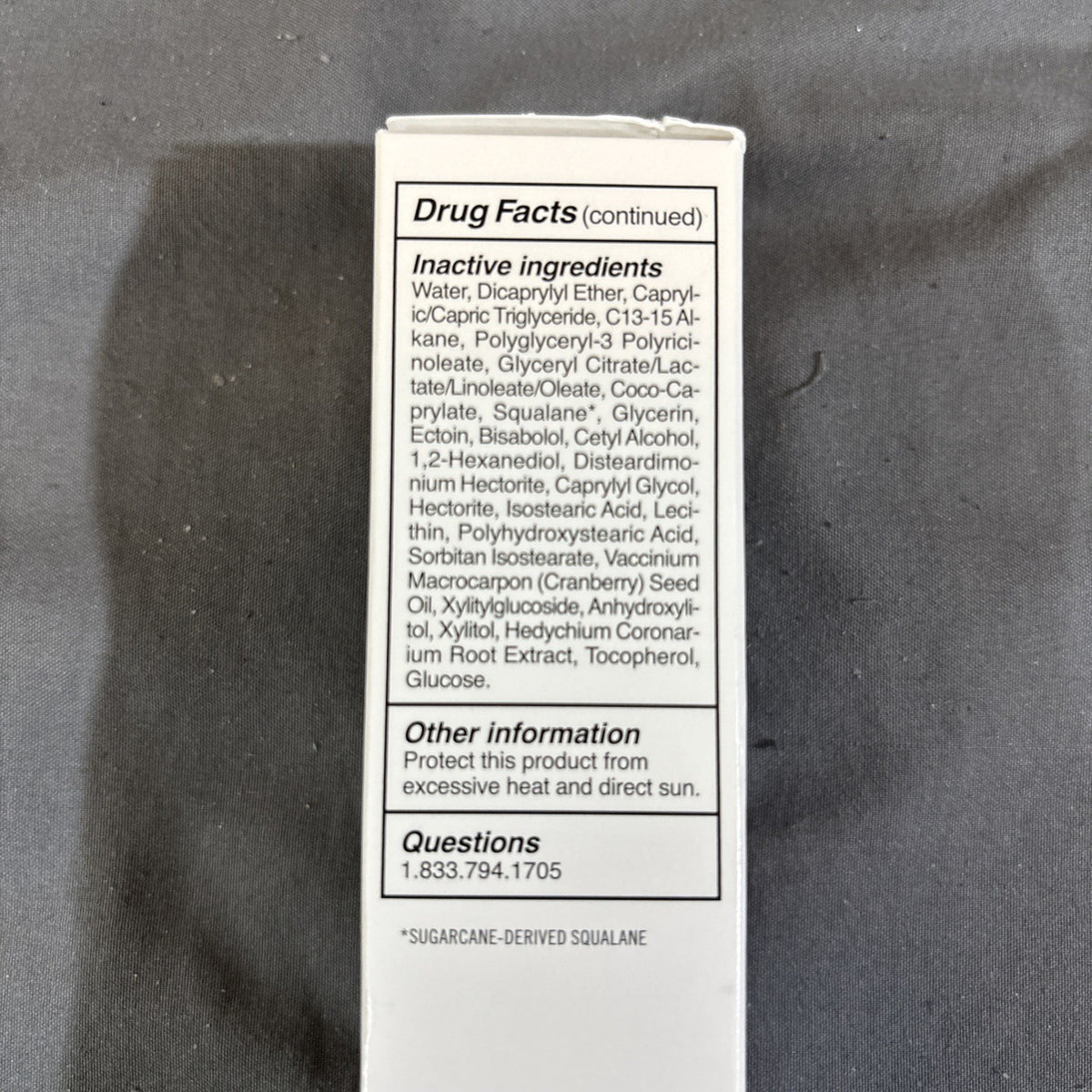 Mineral Sunscreen SPF 30 with Zinc & Squalane - 1.7 Oz