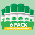 Deodorant Antiperspirant Roll-On Pack of 6 - 24-Hour Fresh Protection