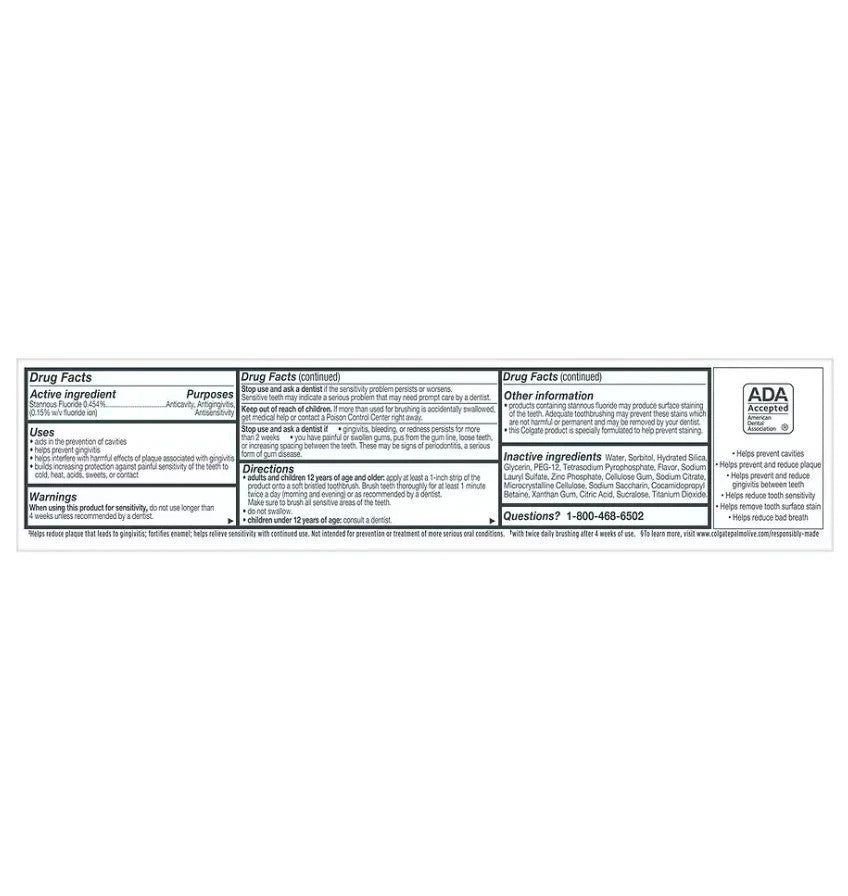 2 Pack Whitening Toothpaste Mint 5.1 oz - Active Prevention & Fluoride