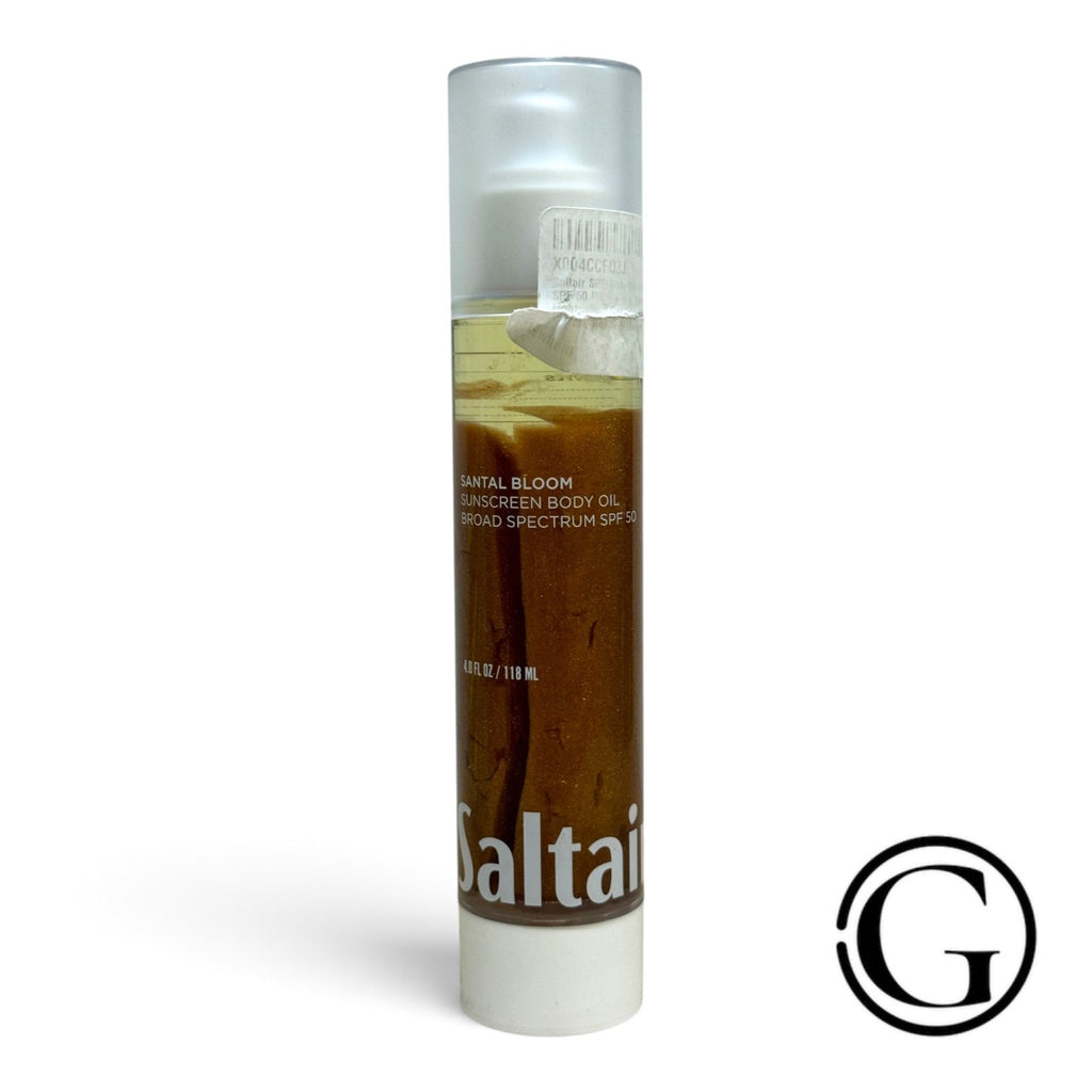 Saltair Santal Bloom SPF 50 Body Oil Sunscreen Broad Spectrum 4oz