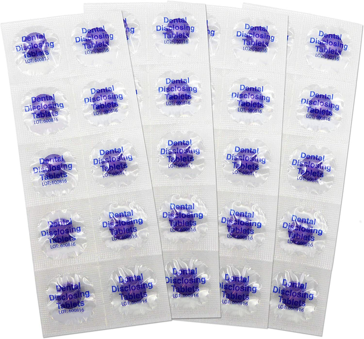 2 Tone Disclosing Tablets Pack of 40 for Oral Hygiene