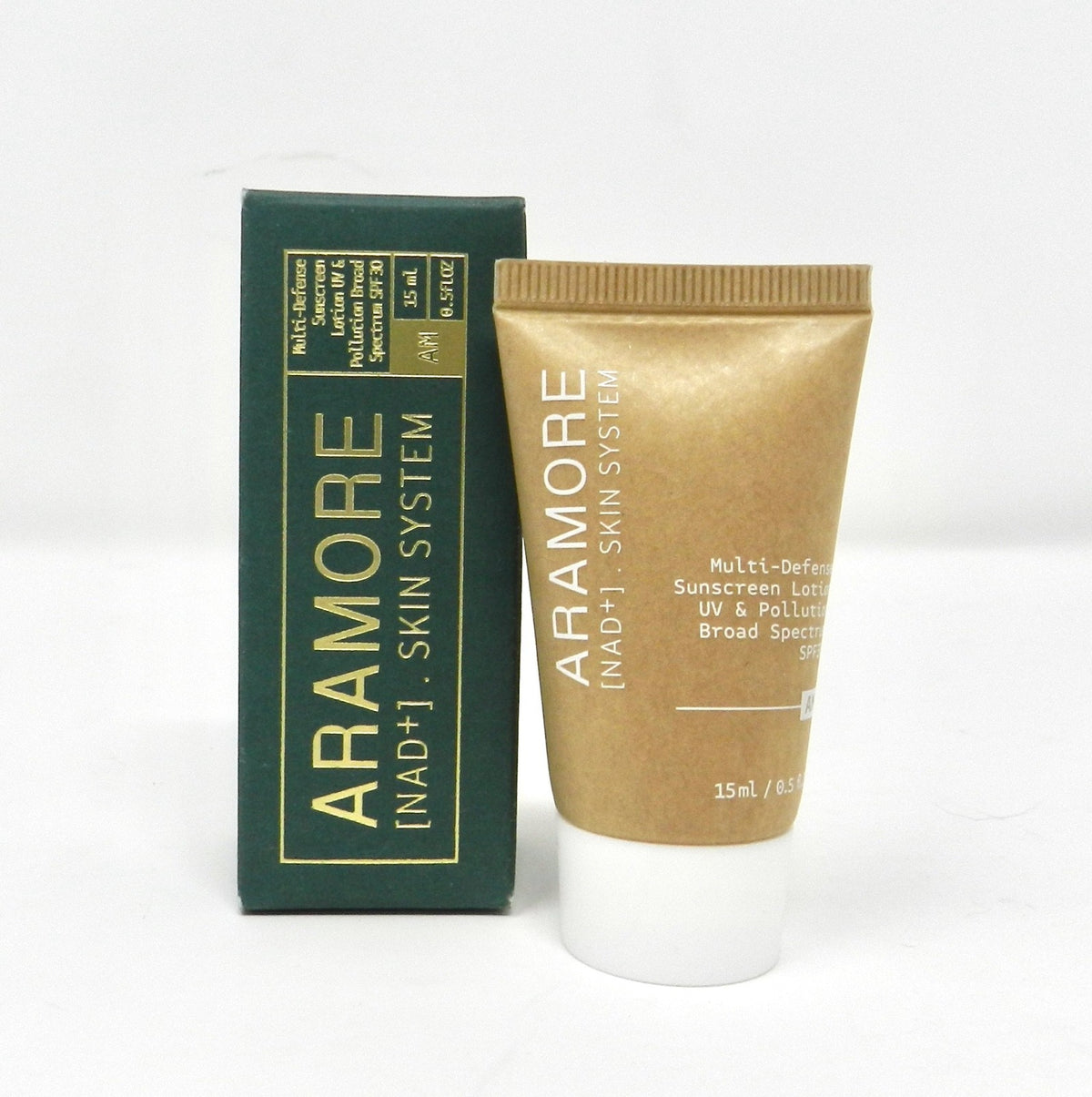 Aramore SPF 30 Sunscreen Set of 2 Travel Size 0.5 oz Skin Protection